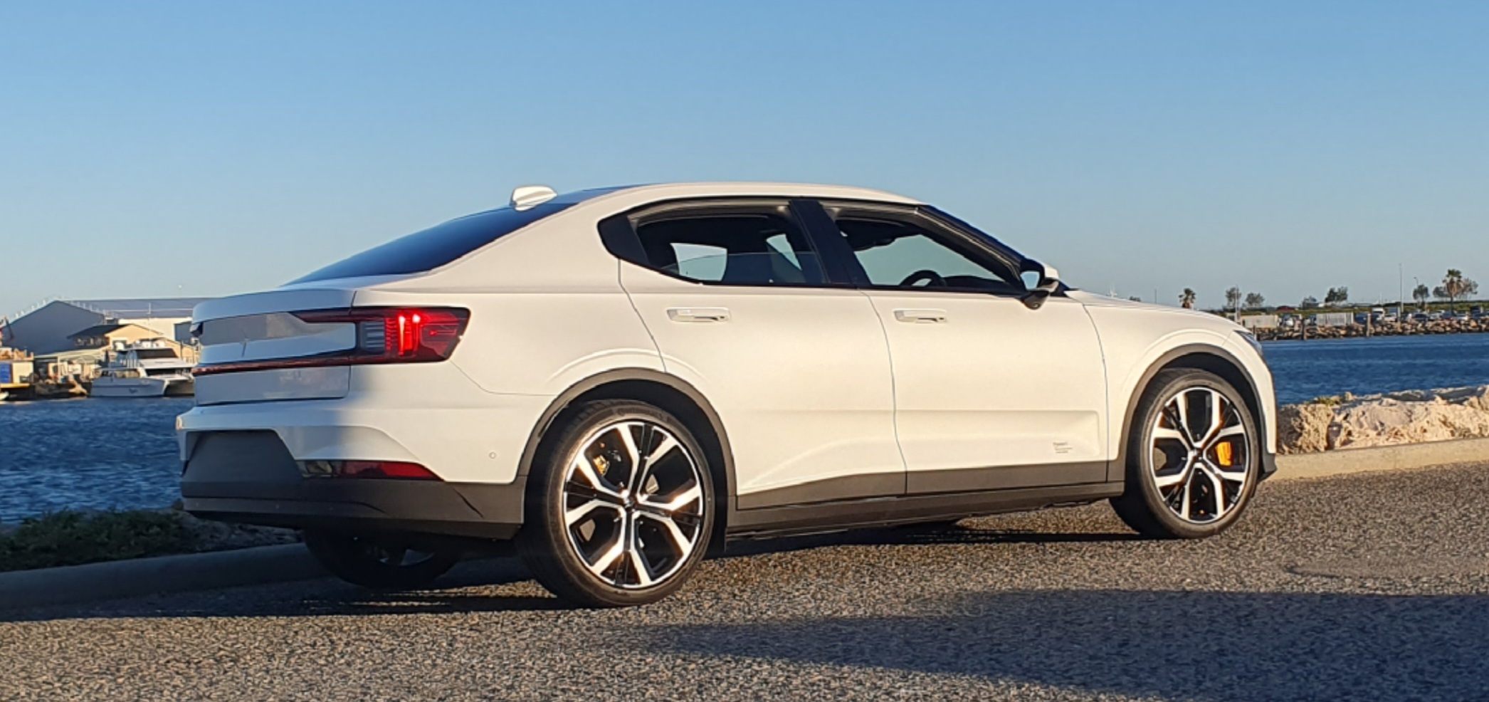Polestar 2 side profile